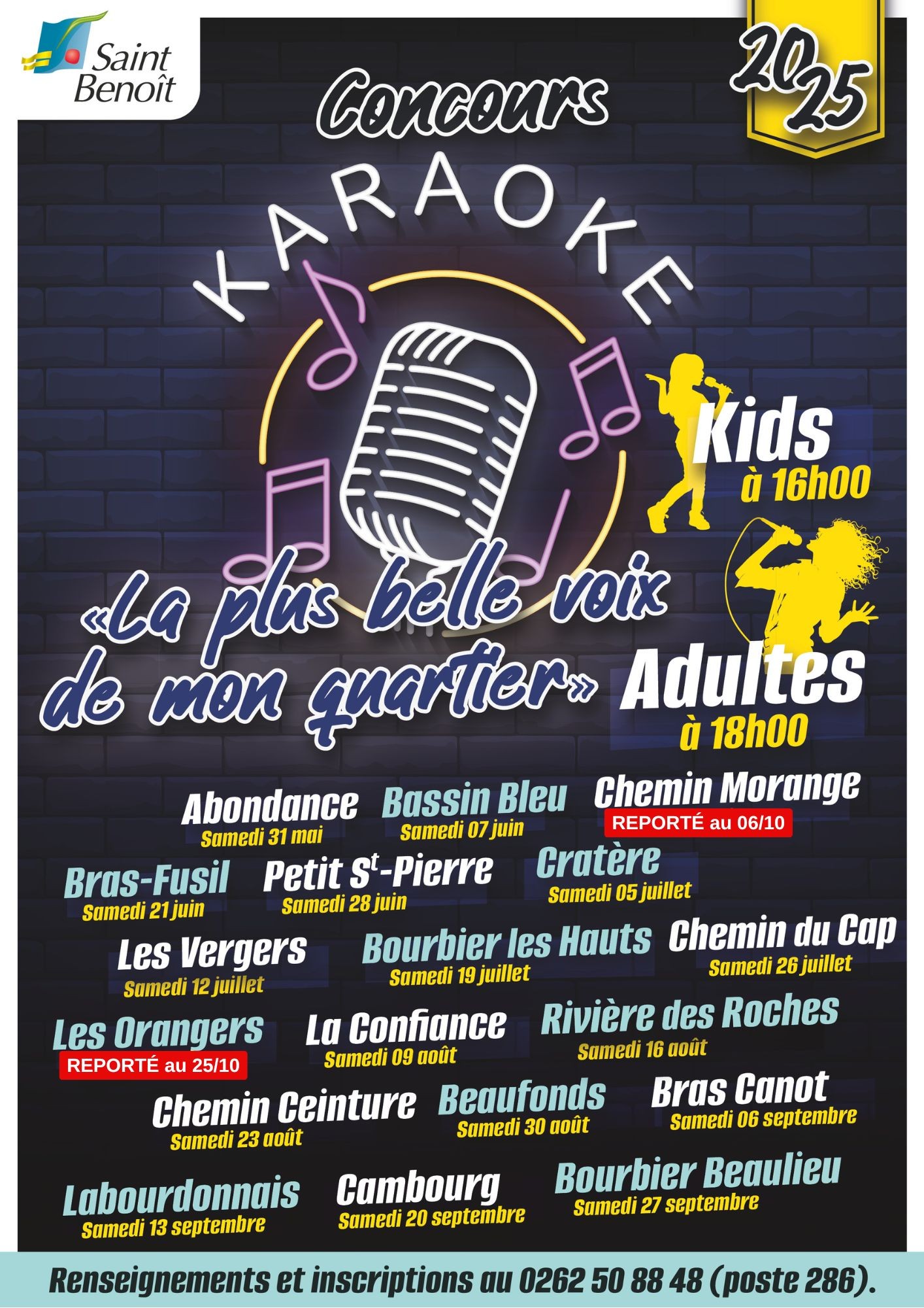 Concours karaoké "La plus belle voix de mon quartier"