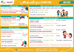Médiathèque de Bras-Fusil - Mai 2025