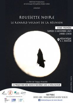 Projection - La Roussette noire de La Réunion