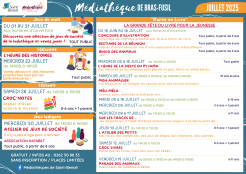 Médiathèque de Bras-Fusil - Juillet 2025