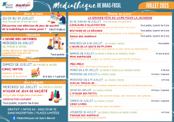 Médiathèque de Bras-Fusil - Juillet 2025