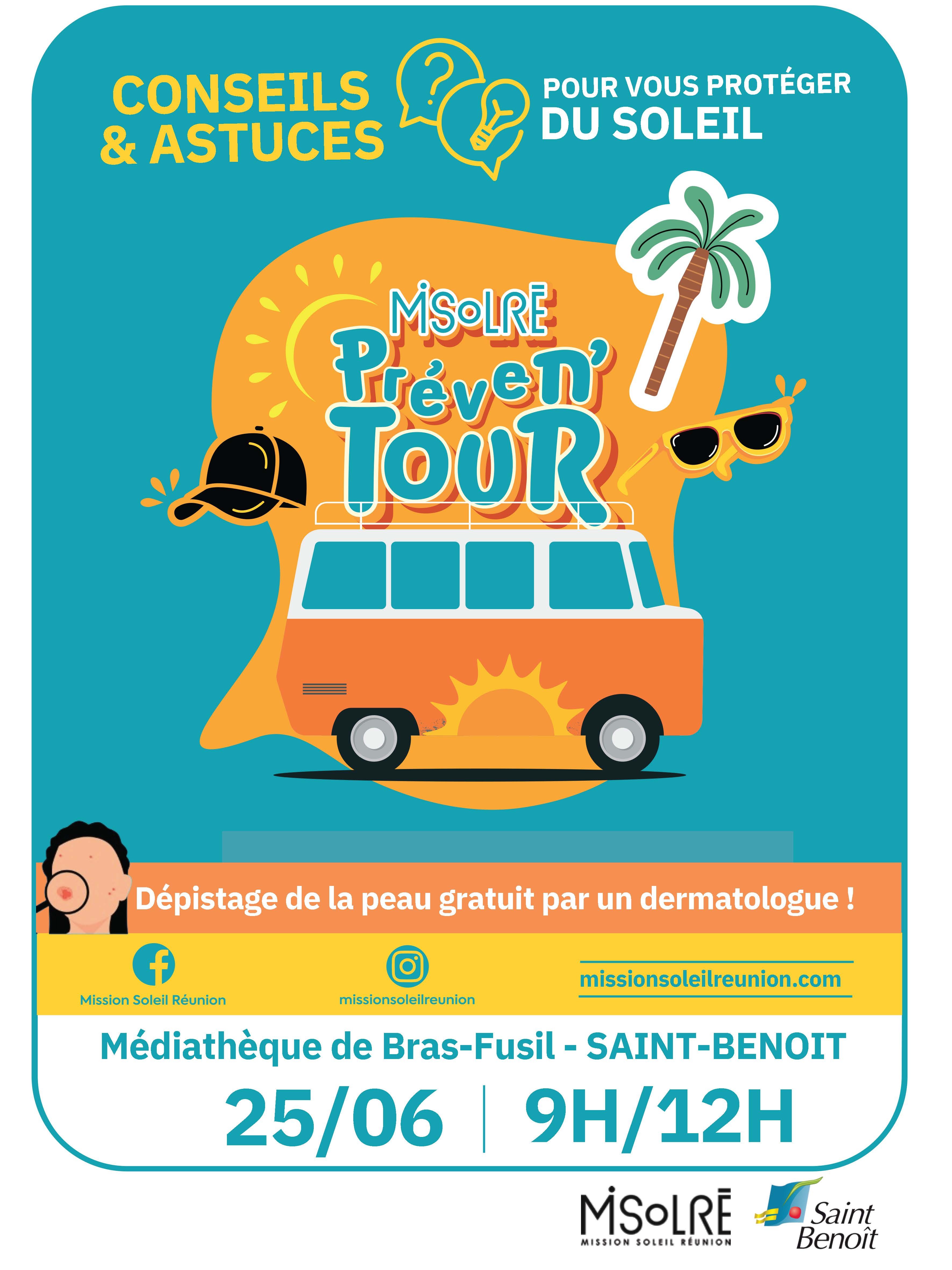 Préven'Tour 2025 : Le mois jaune arrive à Bras-Fusil !