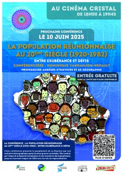 Conférence - La population réunionnaise au 20e siècle
