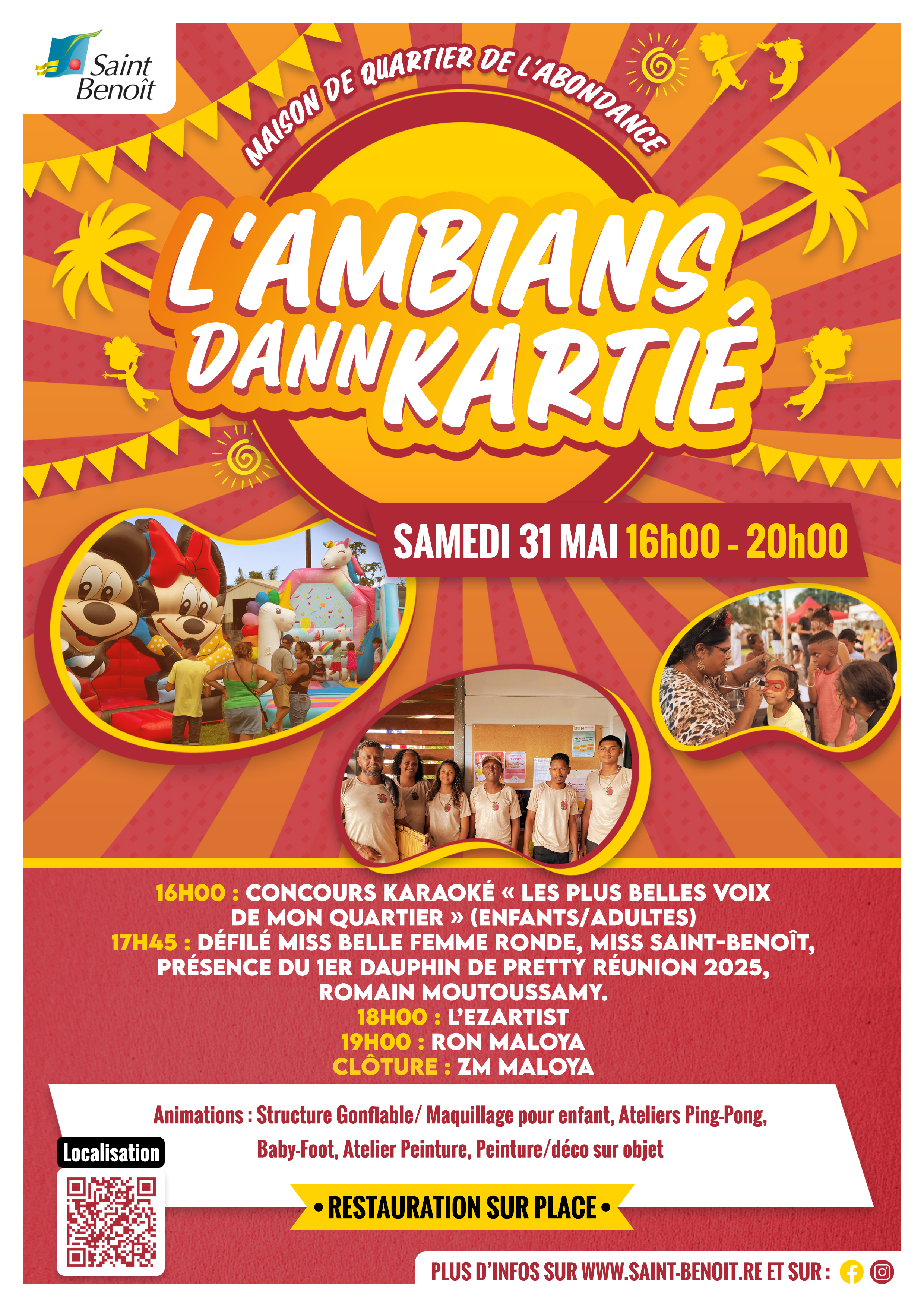 Lambians dann kartié l'Abondance