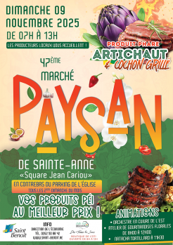 47e Marché paysan de Sainte-Anne
