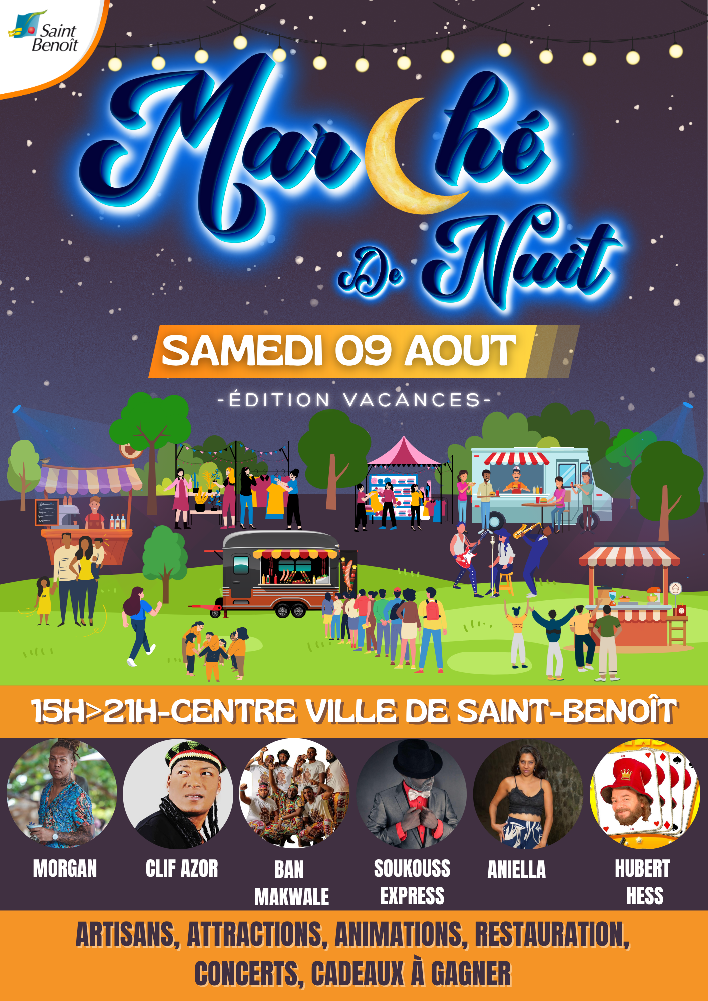 Marché de nuit - Edition vacances