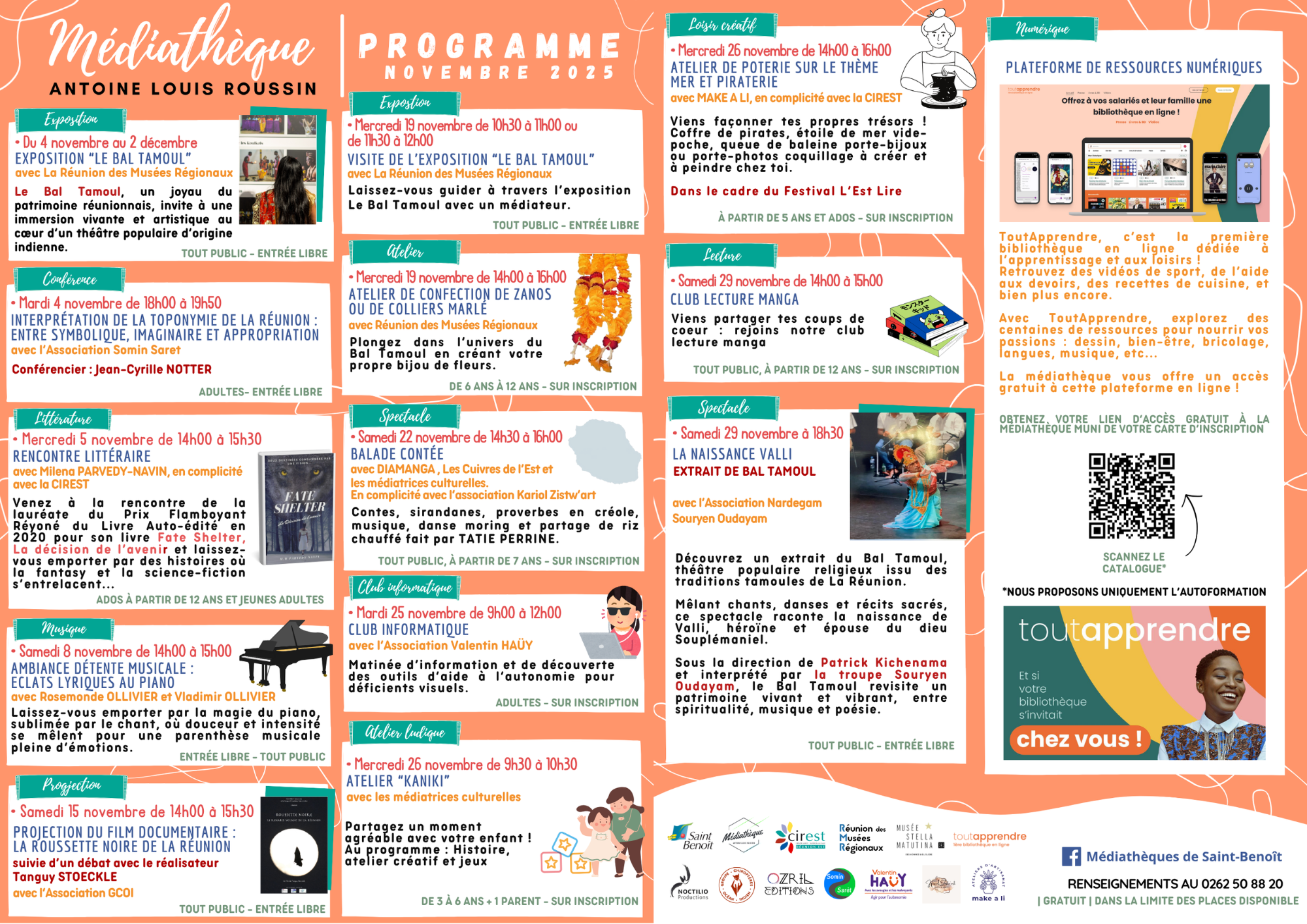 Médiathèque Antoine Louis ROUSSIN - novembre 2025
