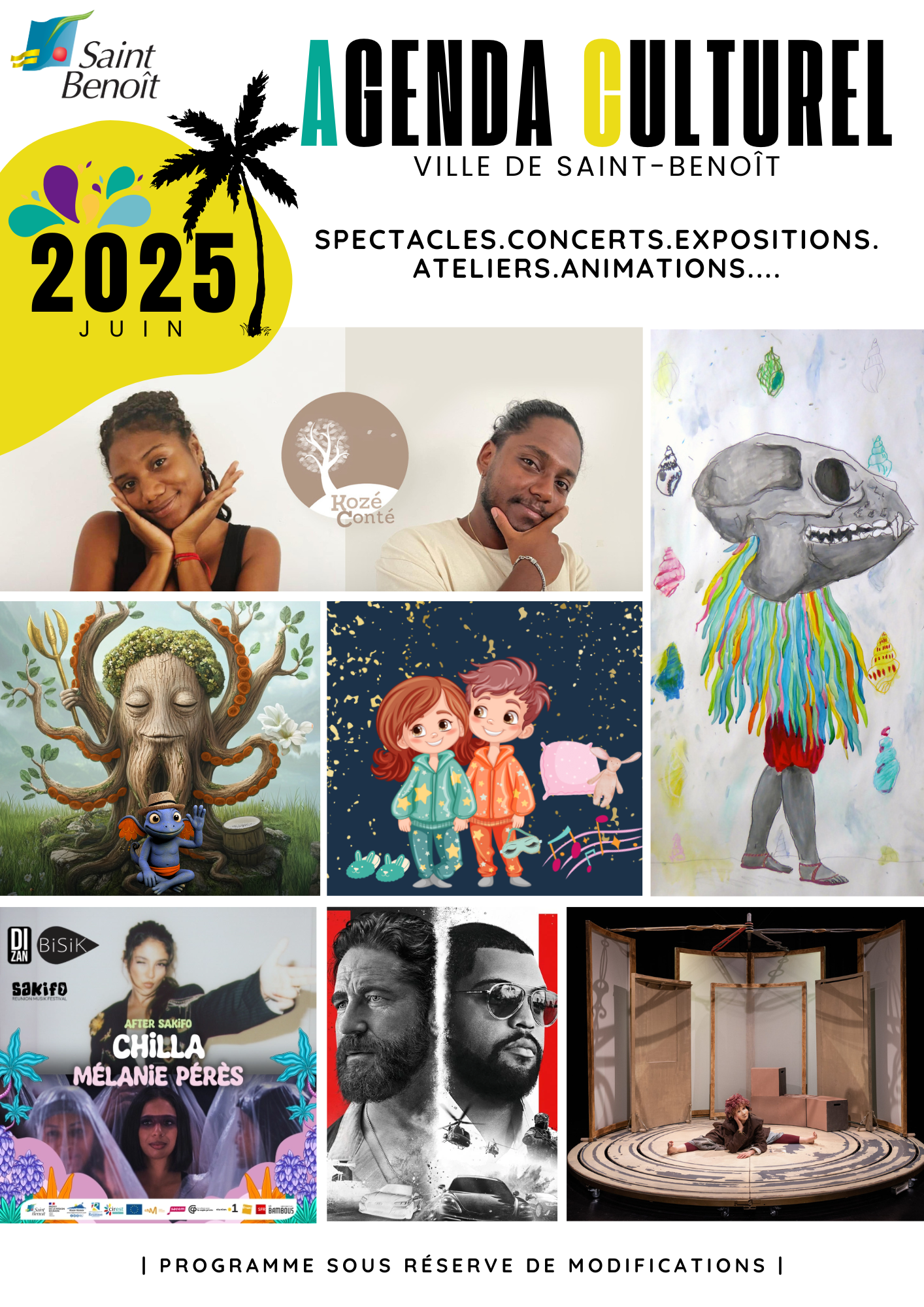 Agenda culturel juin 2025