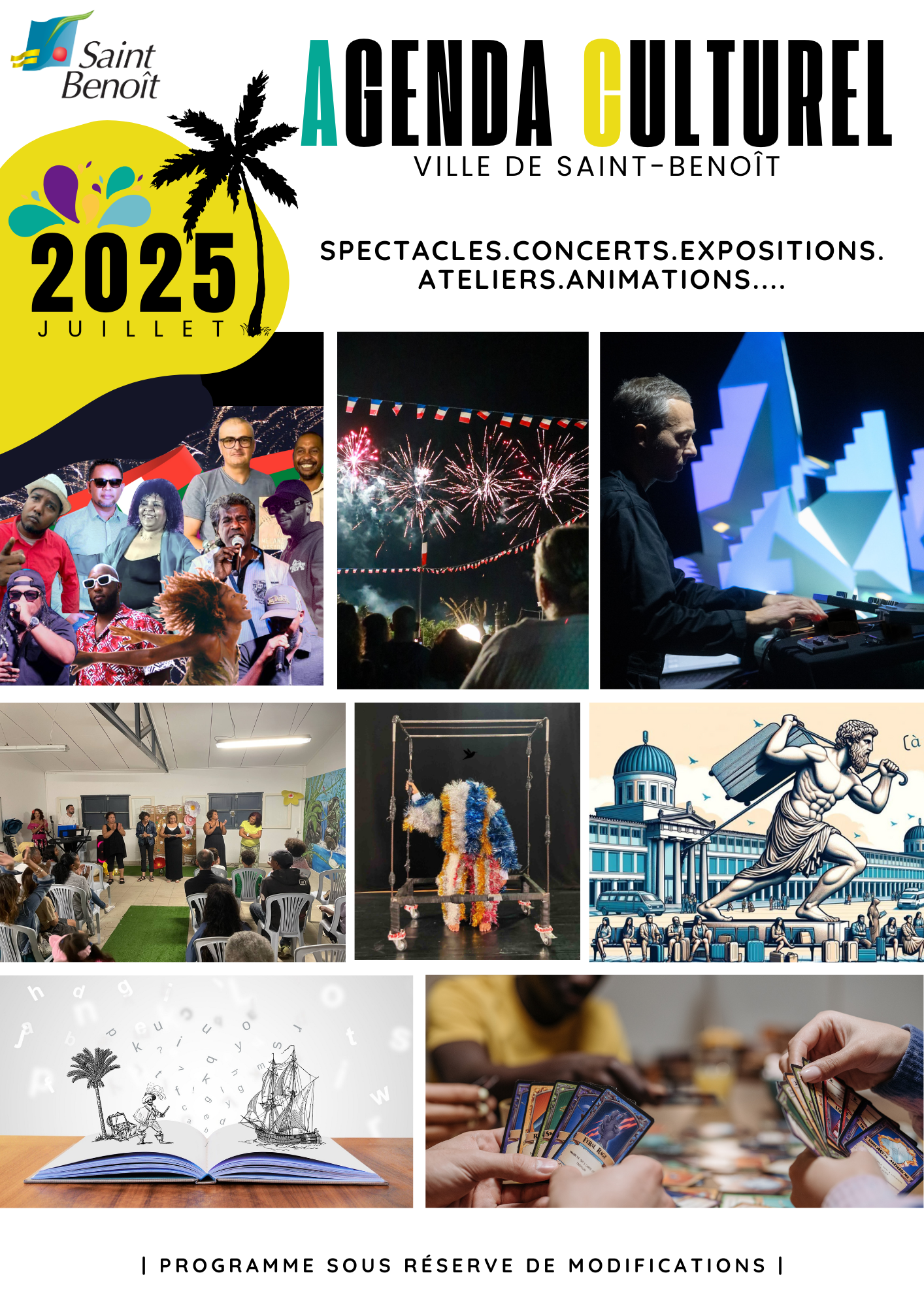 Agenda culturel - juillet 2025