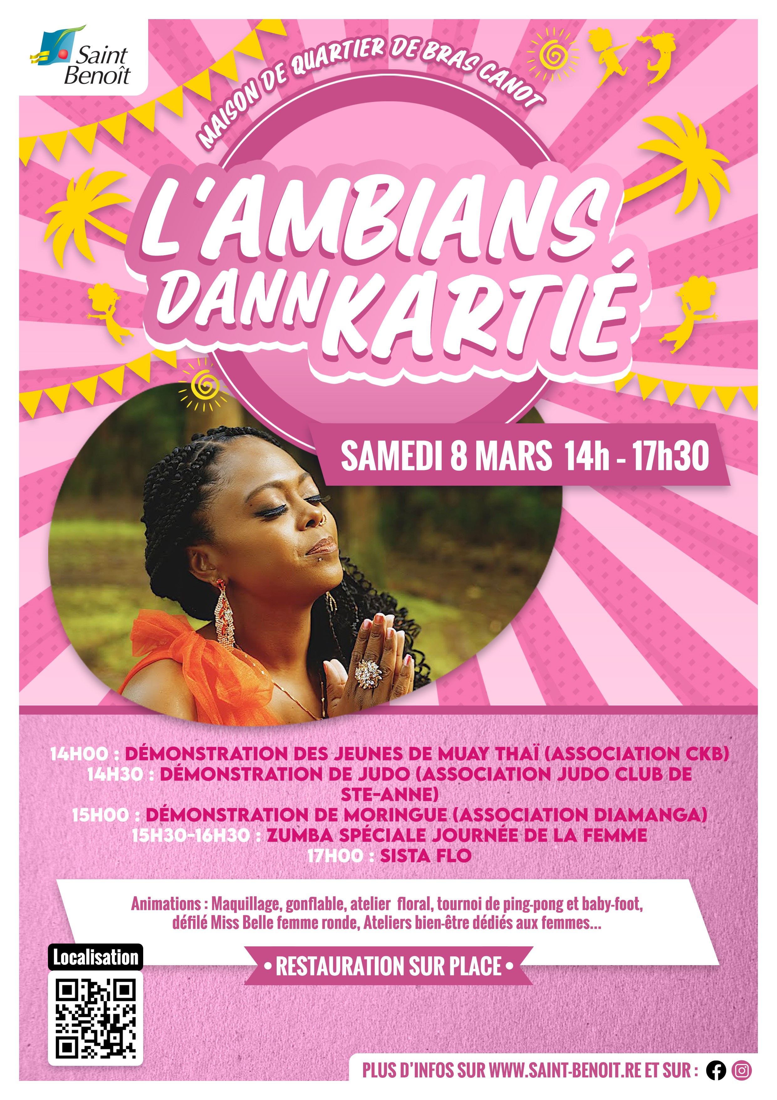 Lambians dann kartié Bras-Canot