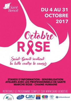 Saint-Benoît se mobilise pour Octobre rose