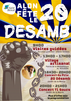 Fête de la liberté- Alon fête le 20 desamb!