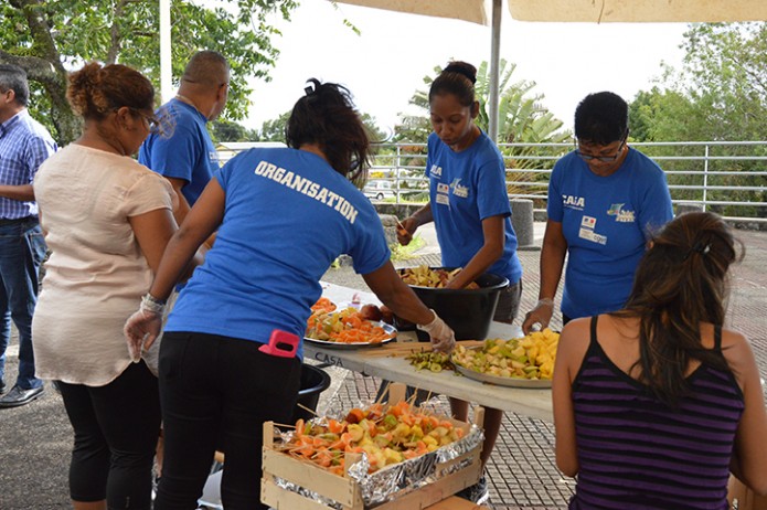 Semaine de la nutrition au collège de Bassin bleu