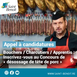 Appel à nos talents locaux : Bouchers / Charcutiers / Apprentis