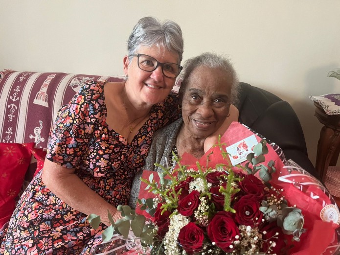 Saint-Benoît compte une nouvelle centenaire : Simone Folio !