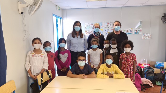 Action d’éveil à l’entrepreneuriat et à la citoyenneté auprès des élèves de 9 à 12 ans.