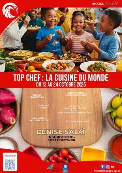 Vacances Octobre 2025 : Ouverture des inscriptions à Denise Salaï