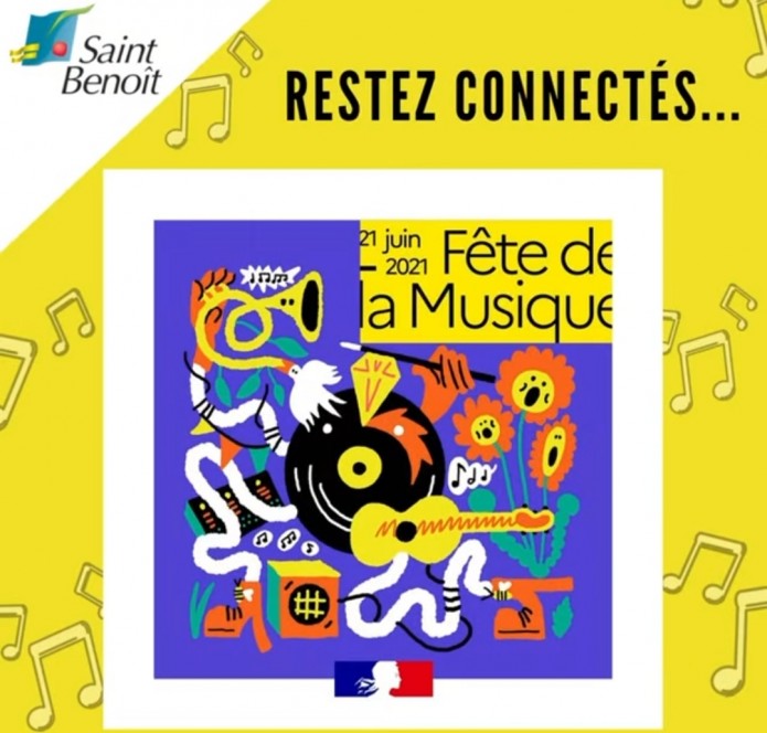 La fête de la musique c’est ce lundi 21 juin de 18h à 20h !