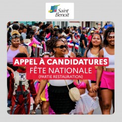 Appel à candidatures - Fête Nationale (partie restauration)
