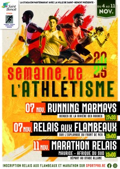 Semaine de l'athlétisme à Saint-Benoît