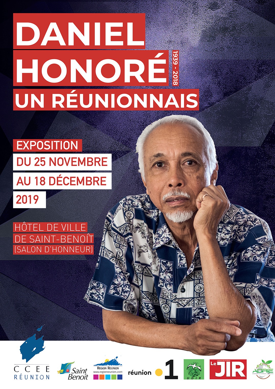Exposition "Daniel Honoré, un Réunionnais"