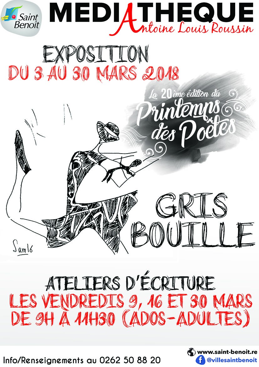 Exposition "Gris bouille" et ateliers d'écriture