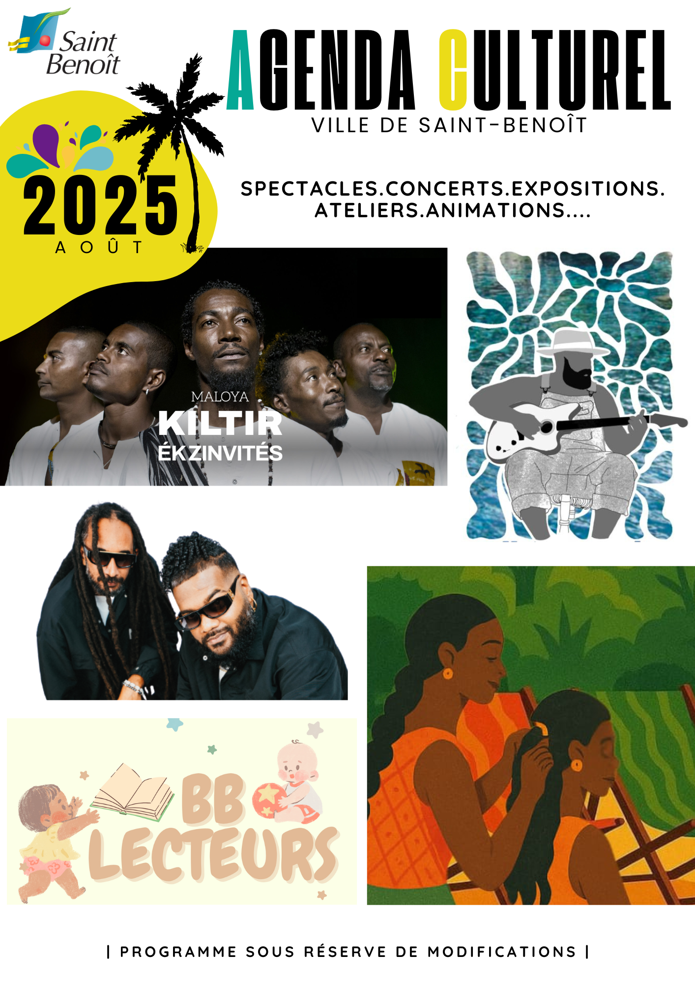 Agenda Culturel – Août 2025