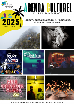 Agenda culturel - octobre 2025