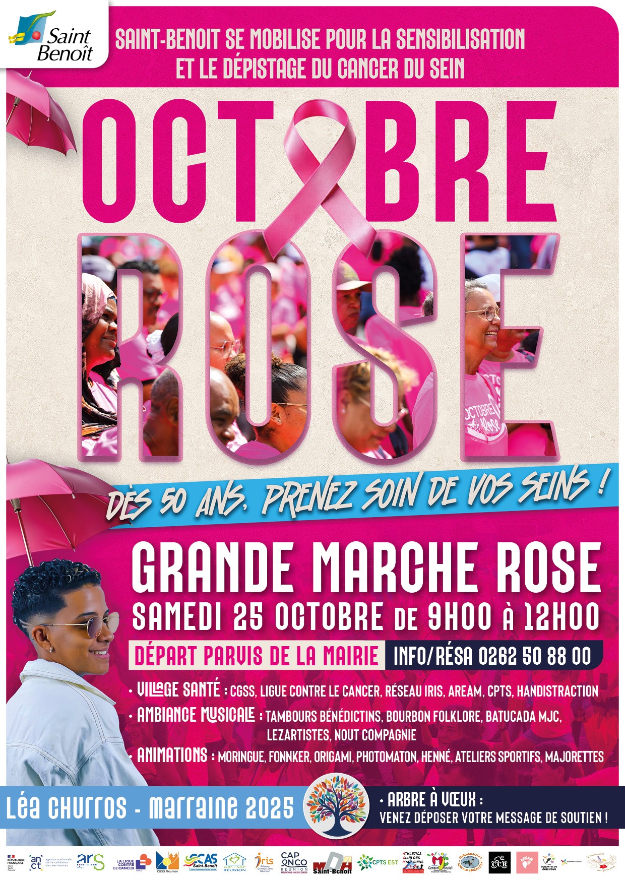 Grande marche rose