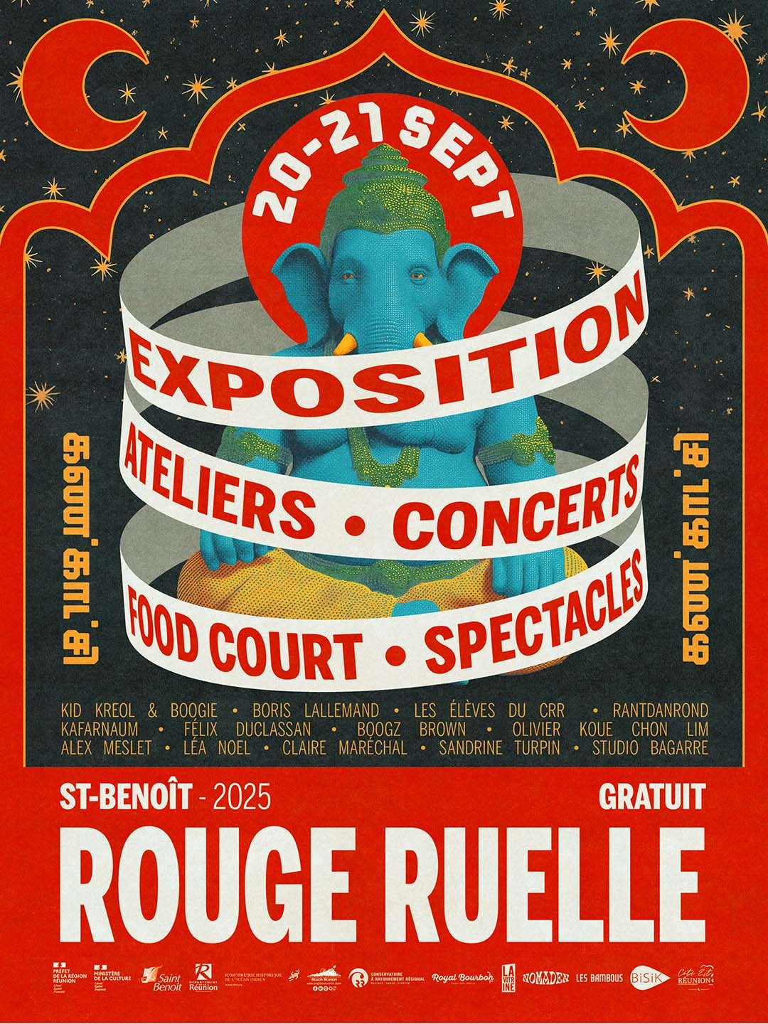 Rouge Ruelle #2 : L’art prend la rue, le patrimoine s’illumine  