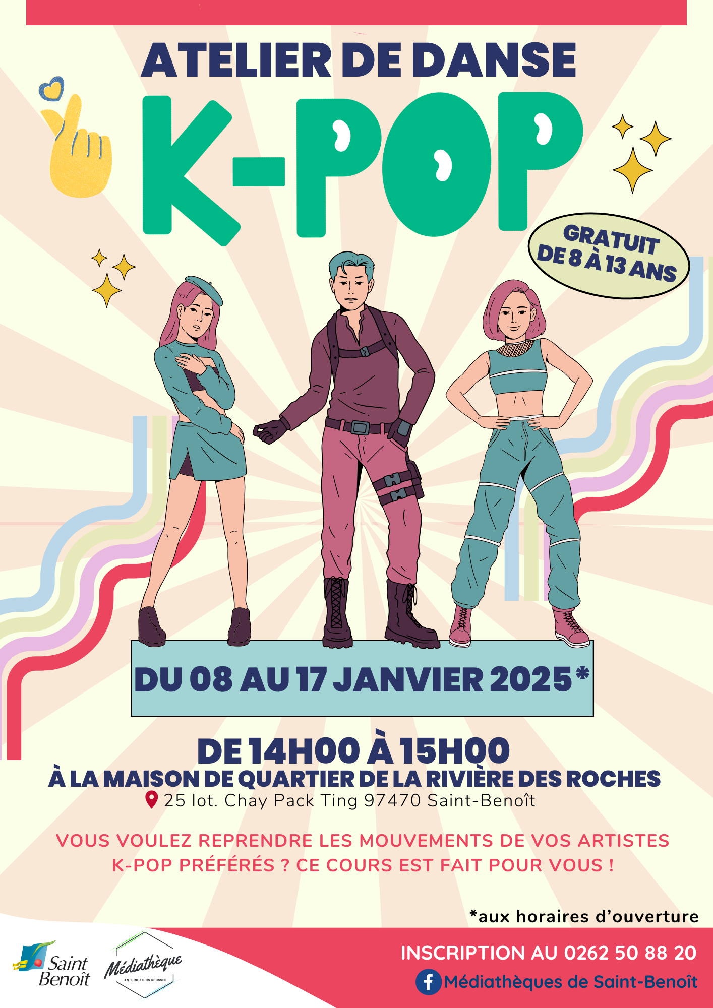 Atelier de danse K-Pop