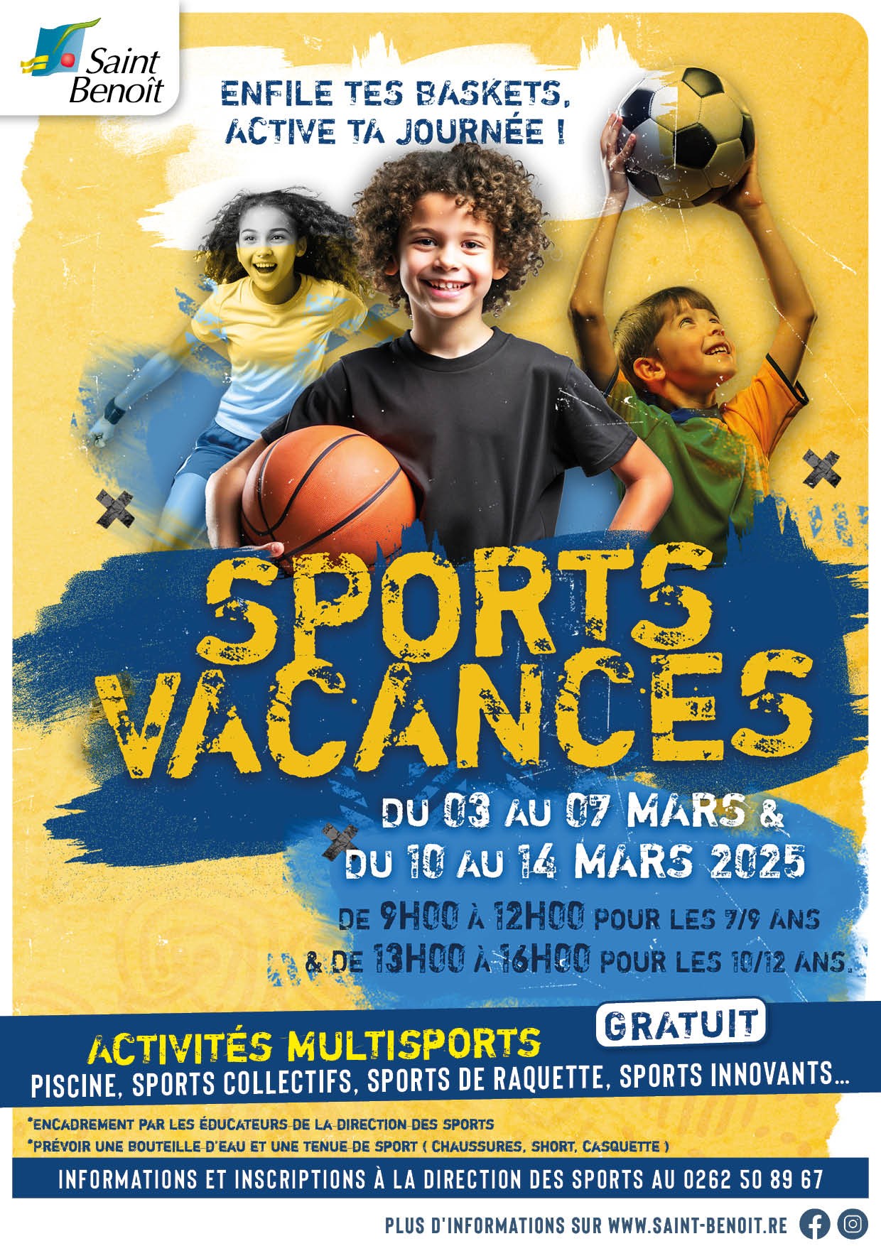 SPORTS VACANCES MARS