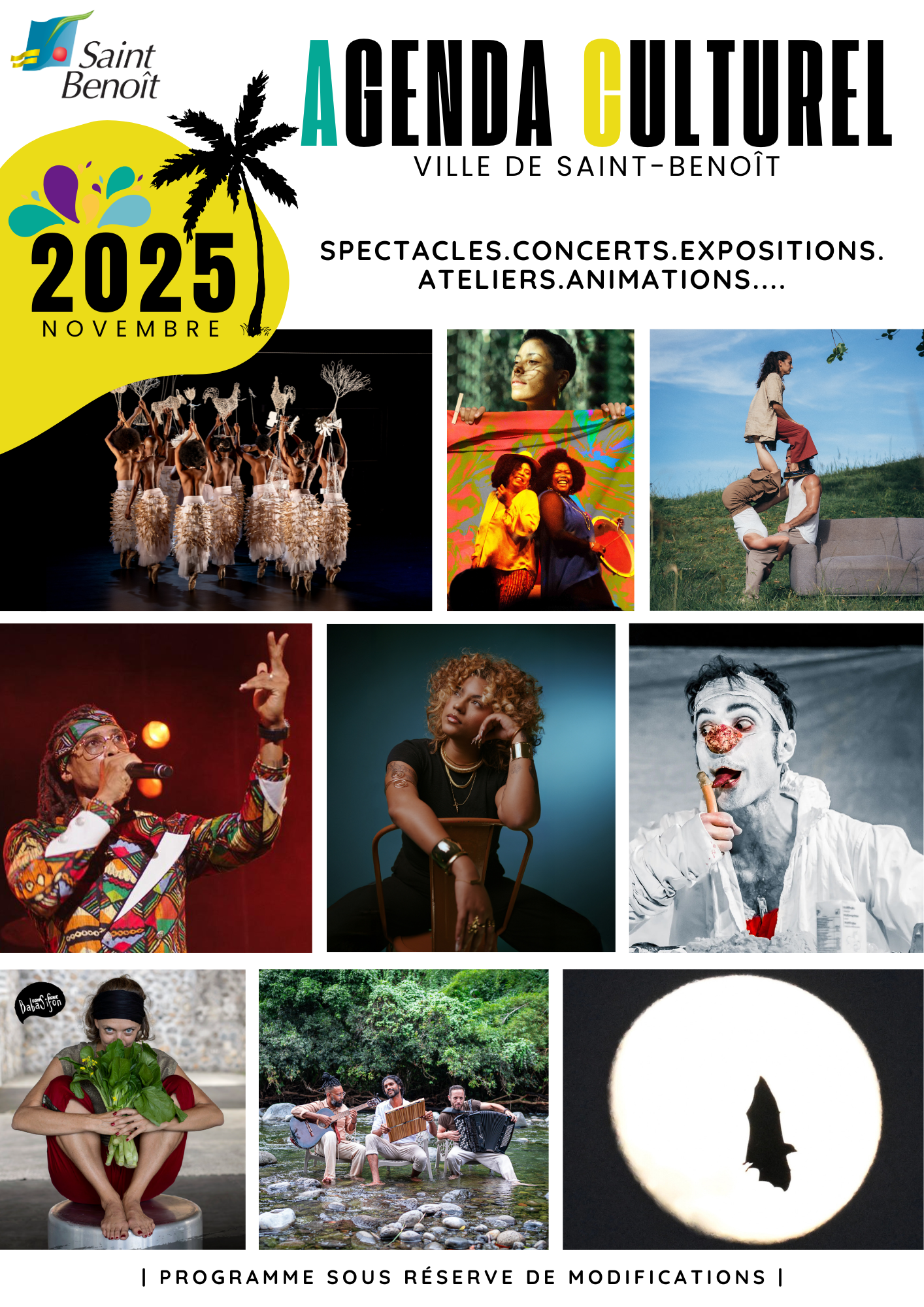 Agenda culturel - novembre 2025