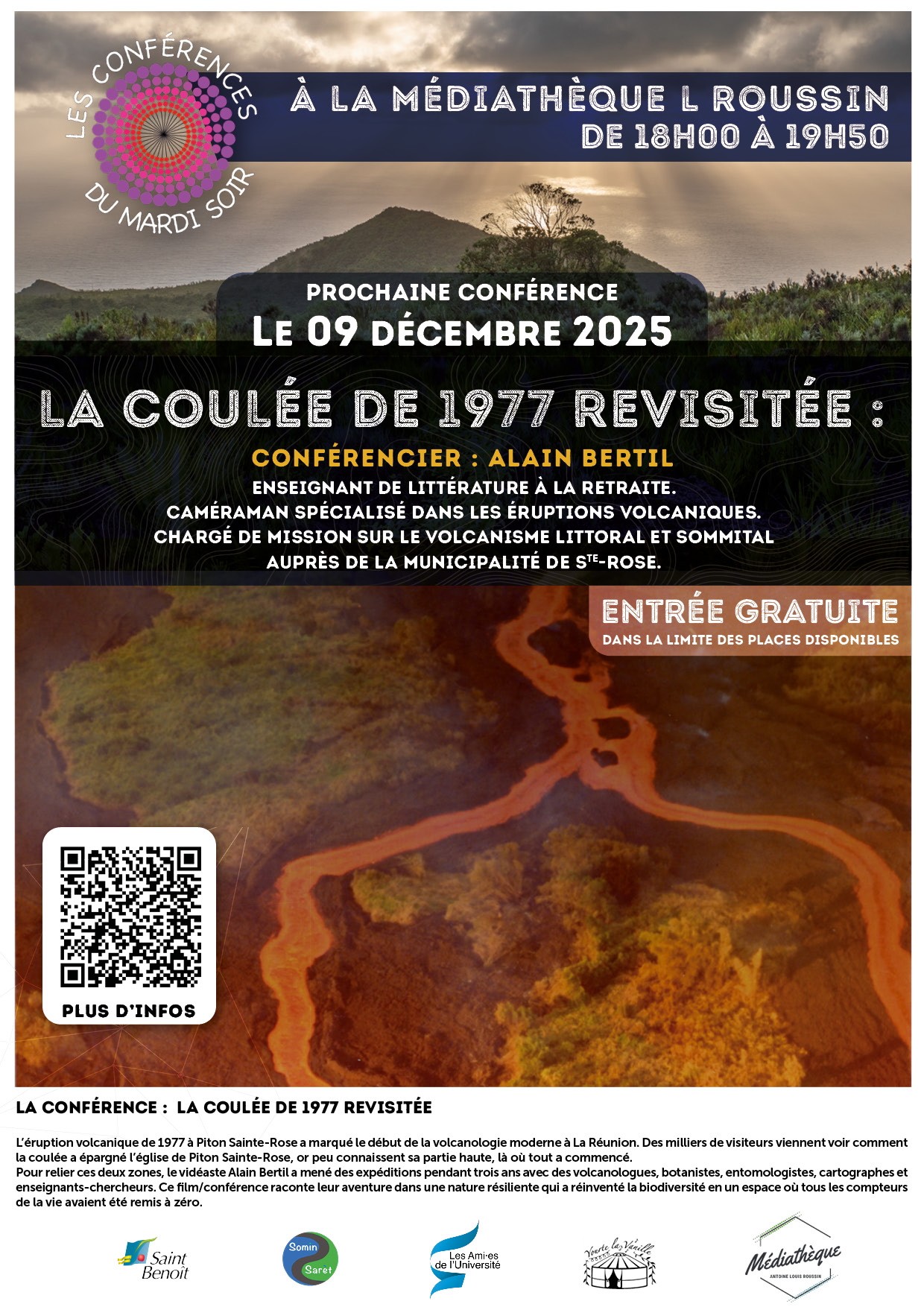 CONFÉRENCE : “La coulée de 1977 revisitée”