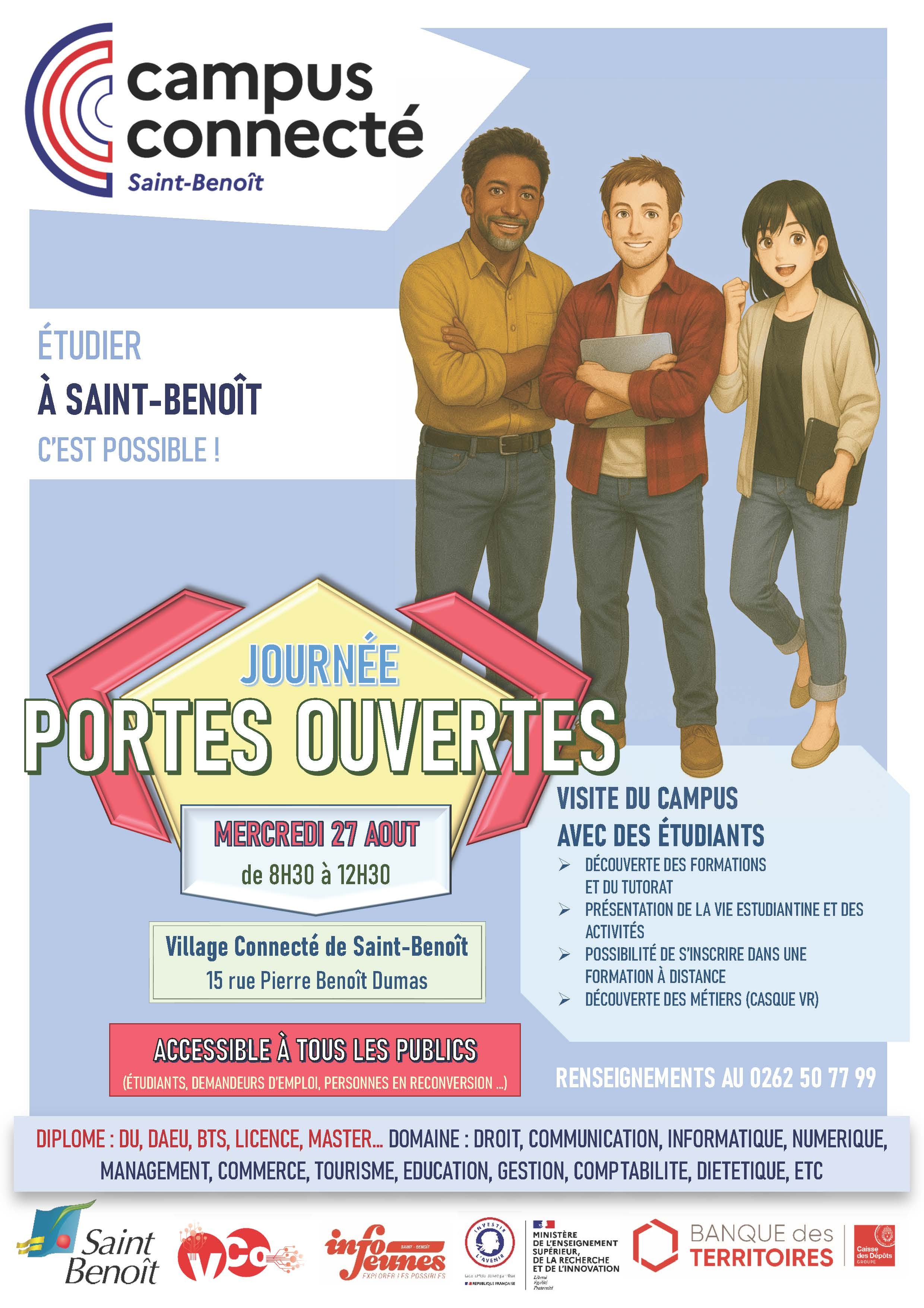 Journée portes ouvertes du Campus connecté