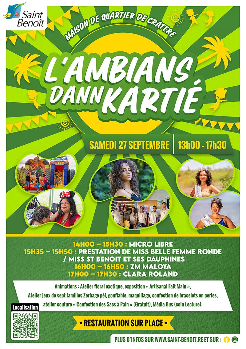 Lambians dann kartié Cratère
