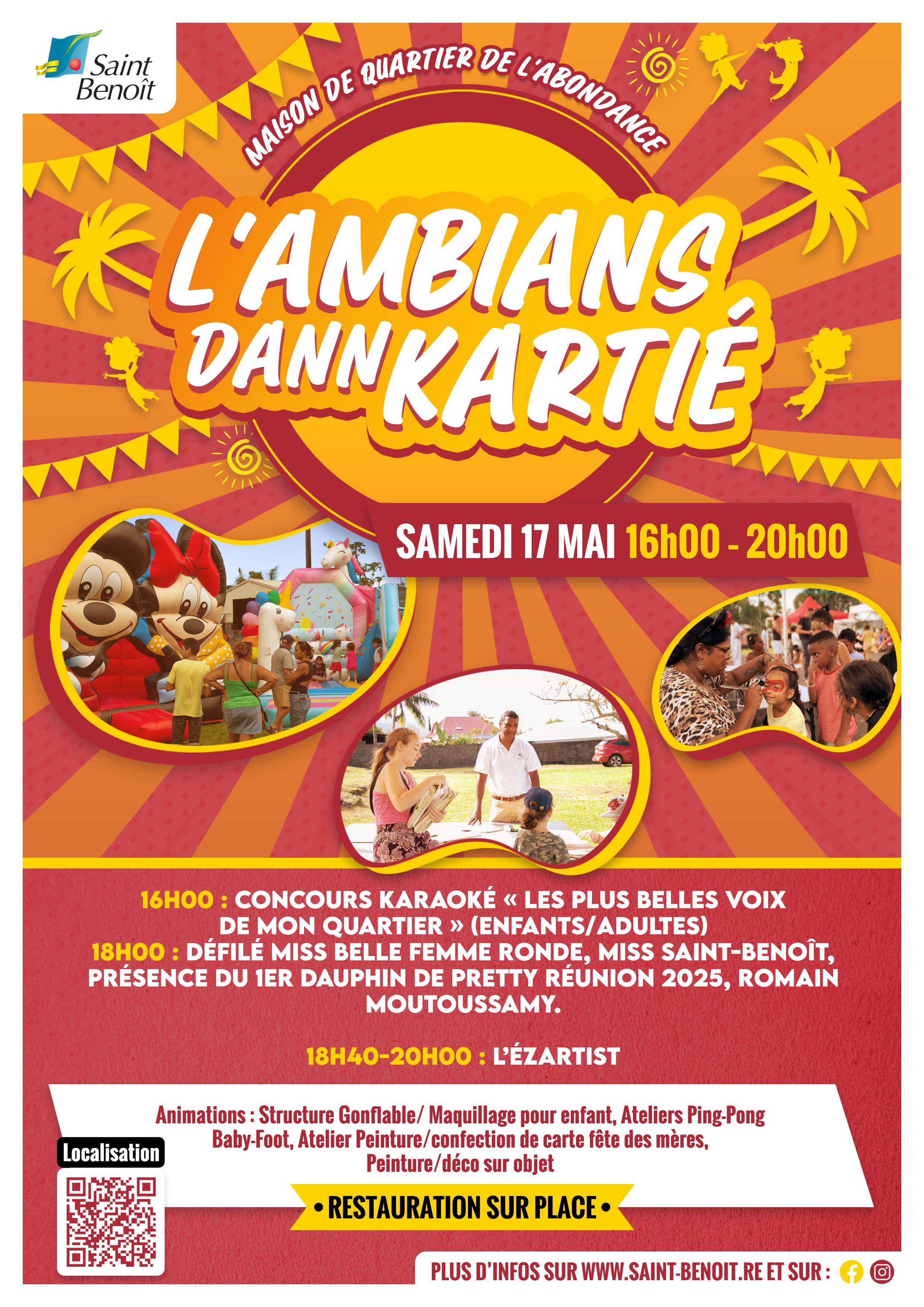 Lambians dann kartié l'Abondance