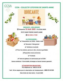 Brocante / Vide-grenier à Sainte-Anne