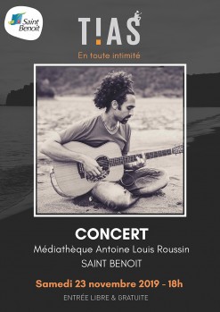 CONCERT- "Tias" en toute intimité