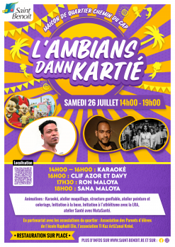 Lambians dann kartié Chemin du Cap