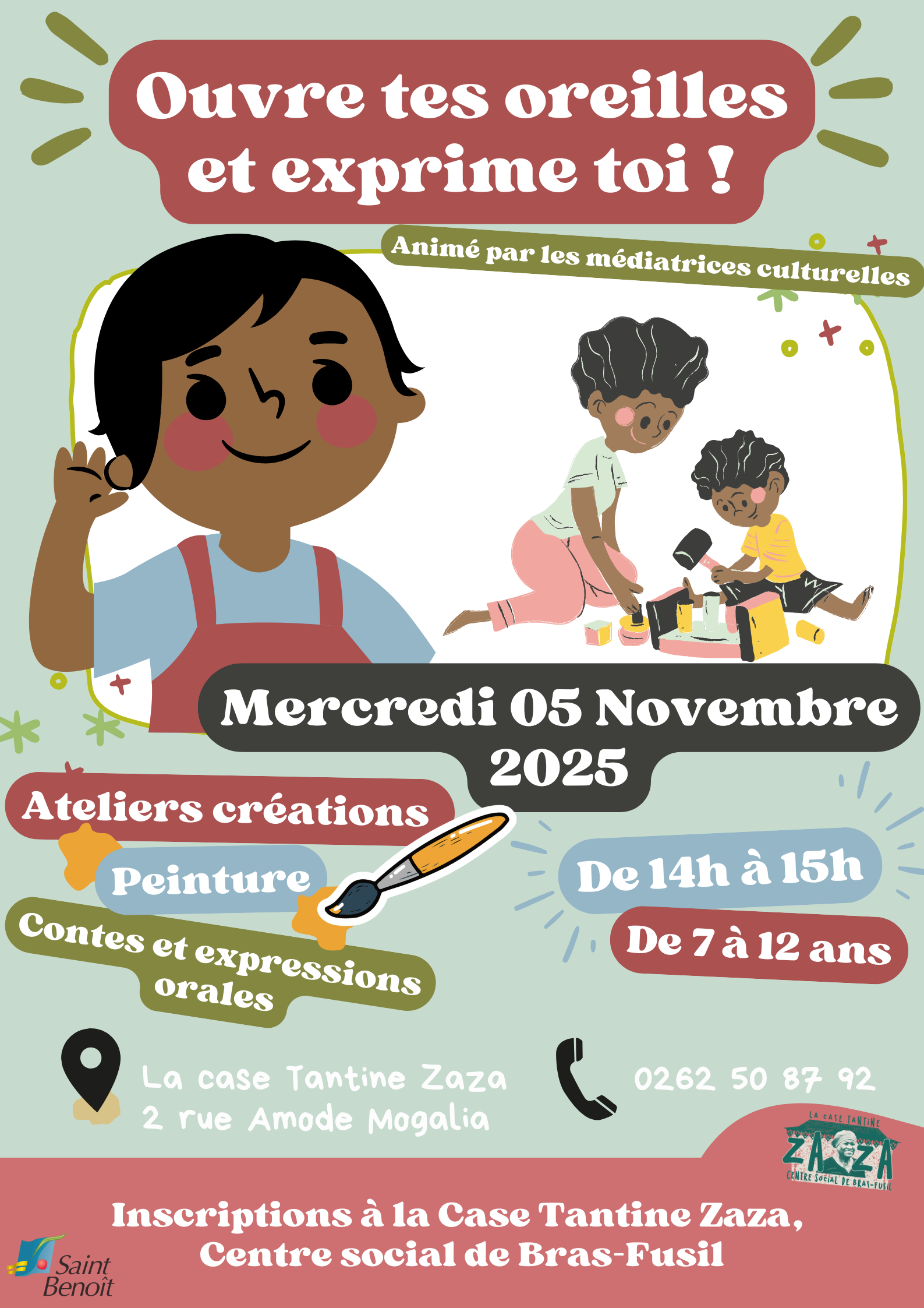 Ouvre tes oreilles et exprime-toi !