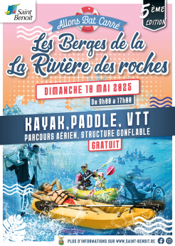 Allons bat carré la Rivière des roches