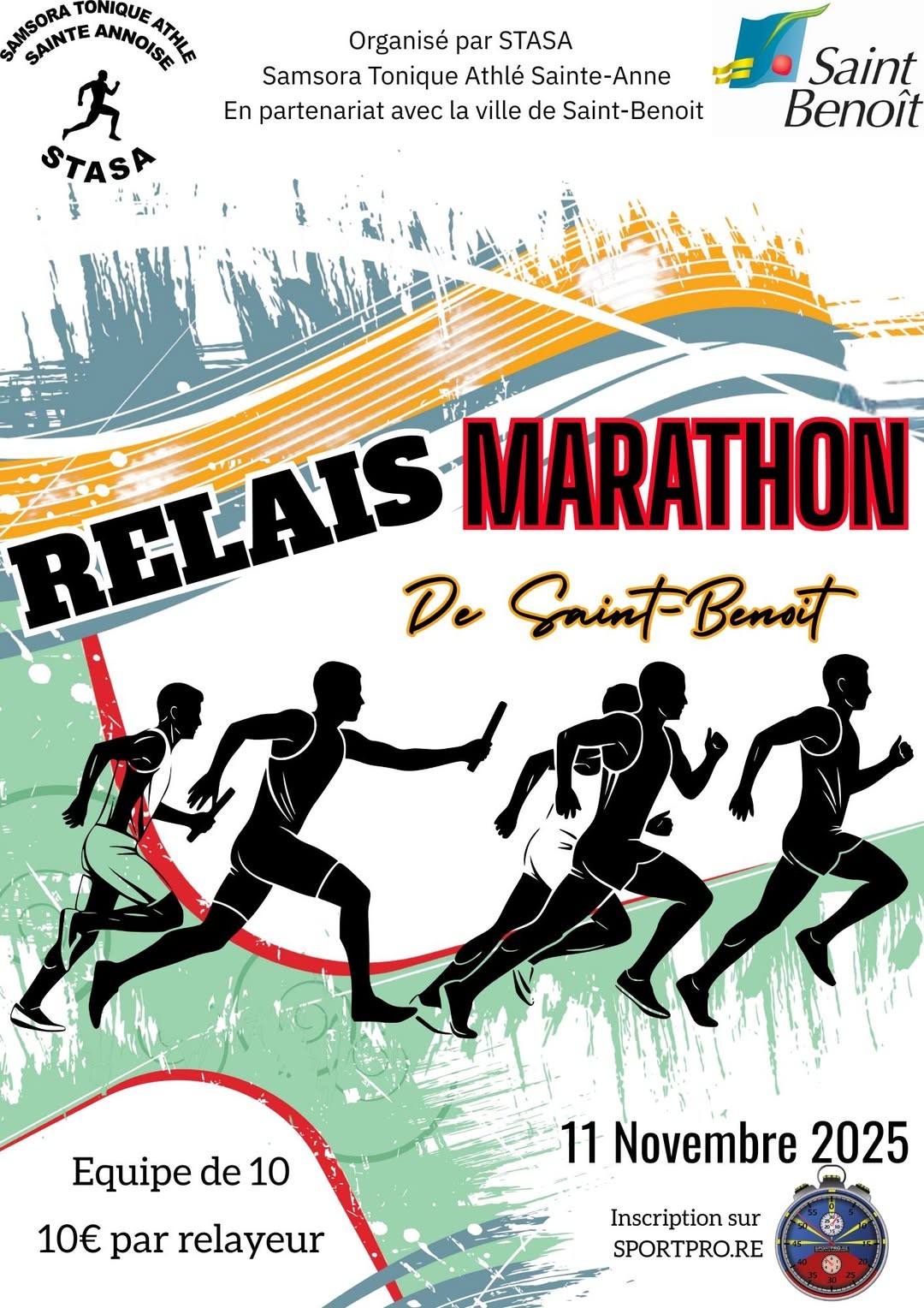 RELAIS MARATHON DE SAINT-BENOÎT 2025