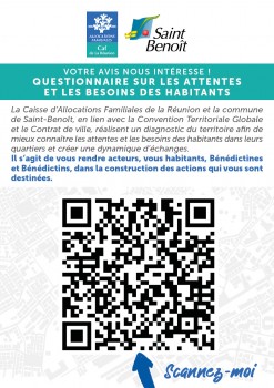Questionnaire sur les attentes et les besoins des habitants