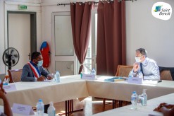 Rencontre avec le préfet suite aux violences urbaines à Bras-Fusil