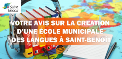 Votre avis sur la création d'une Ecole Municipale des Langues
