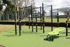 Un nouvel équipement de street workout à Bras-Canot