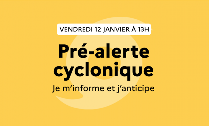La Réunion est placée en pré-alerte jaune cyclonique