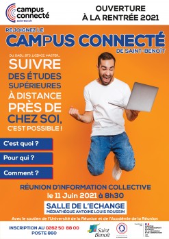 Réunion d'information pour tout savoir sur le Campus Connecté