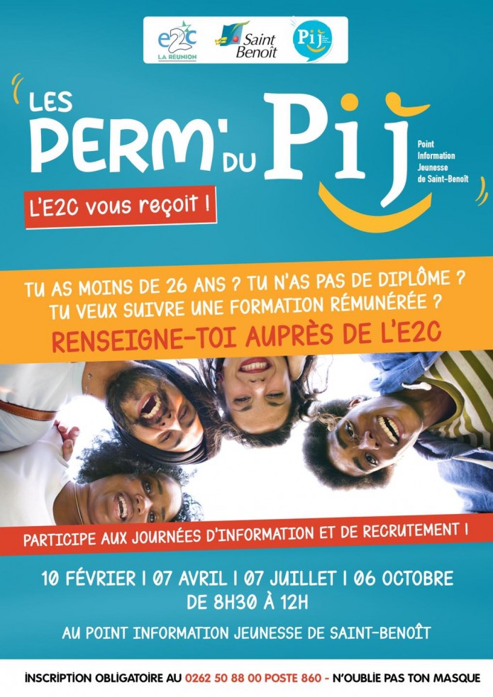 Les perm’ du Pij - L’E2C vous reçoit au Point information jeunesse !